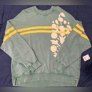 NWT FP Movement All Star Buti Logo Pullover